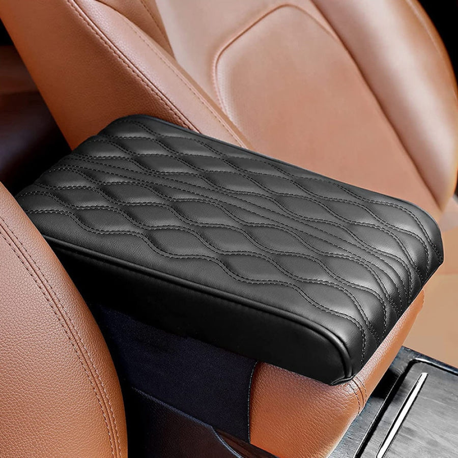 Memory foam armrest box for vehicles