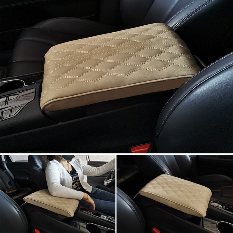 Memory foam armrest box for vehicles