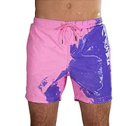 Men's Color Changing Swim Trunks