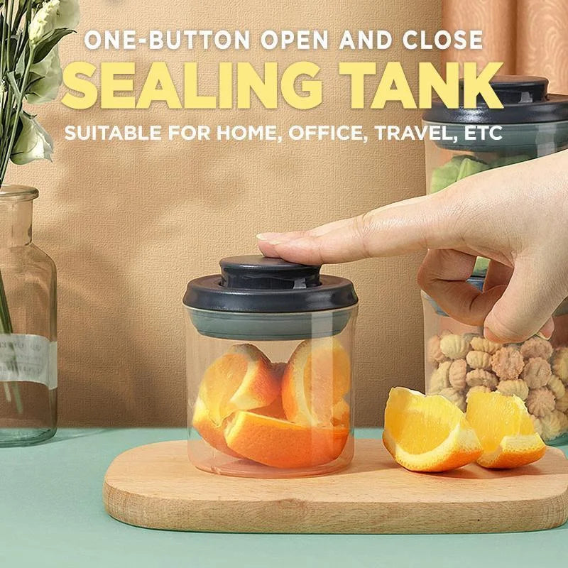 One-Button Open And Close Sealing Tank