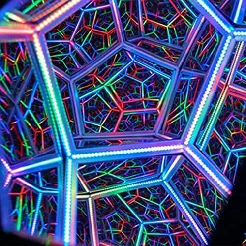 InfiniteX Dodecahedron Color Art Light