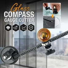 Circular Glass Cutter Glass Compass Gauge Cutter