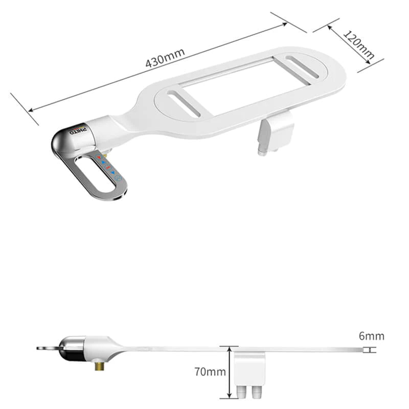 Bidet Attachment for Toilet Seat