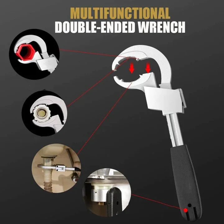 Universal Adjustable Double-Sided Wrench