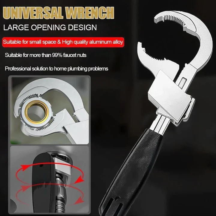 Universal Adjustable Double-Sided Wrench