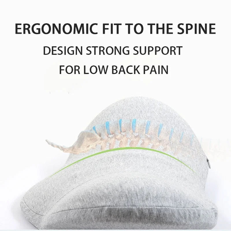 Spine support waist pillow