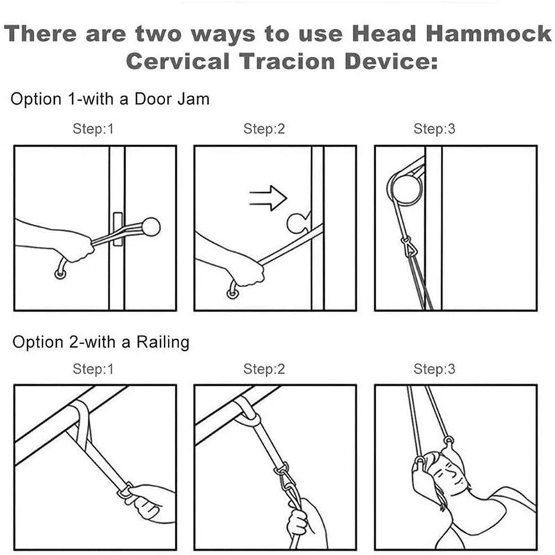 Hammock with Stand for Neck Traction