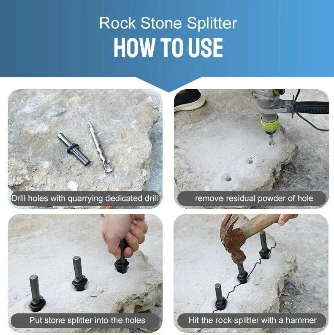 Concrete Rock Splitter Hand Tools